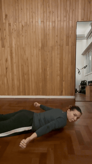 Prone Y